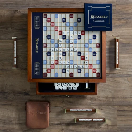 Scrabble Luxury Edition - BOARD GAME – Modernised and a full Fun.