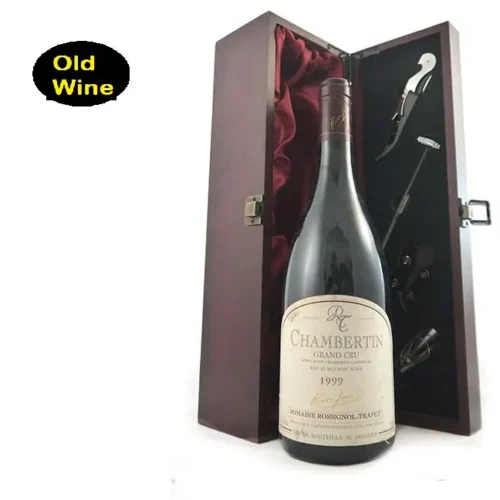Chambertin - Grand Cru 1999 (OLD WINE) vintage, Domaine Rossignol Trapet, 1x750ml