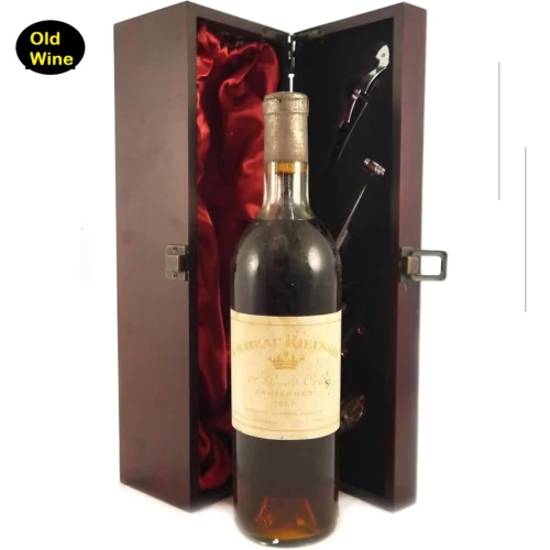 Chateau Rieussec - Vintage 1967 (OLD WINE) Grand Cru Sauternes, 1 x 750ml