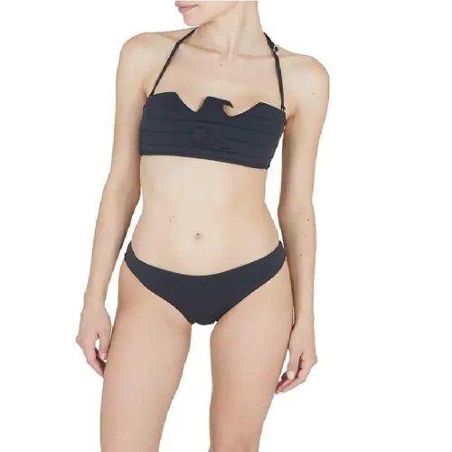 EMPORIO ARMANI - EXCLUSIVE Women's Laser Cut Eagle Band and Brazilian Bikini Set. Luxury, Style and Comfort combined.