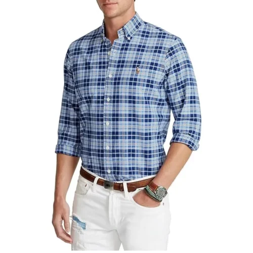 Polo Ralph Lauren - Men's Long Sleeve Classic Oxford Shirt > Multiple Options to choose from