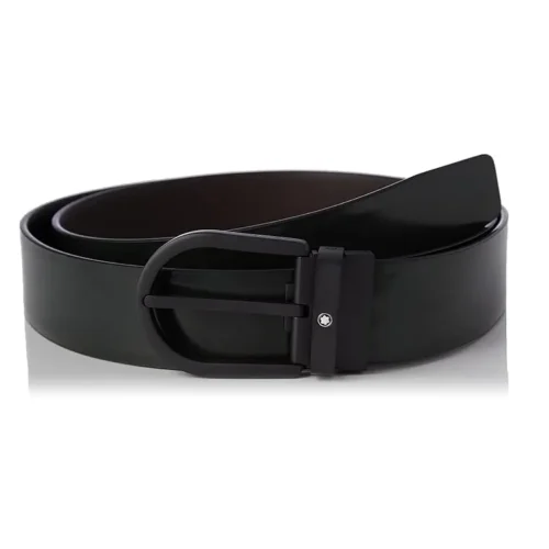 MONTBLANC - LUXURY Men's Classic Belt, HIGH QUALITY Top Brand, made in GERMANY
