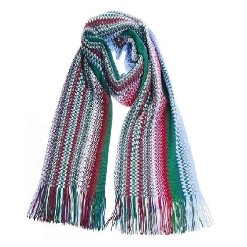 MISSONI - LUXURY SCARF, Multicolored, High Quality, for Anyone. Knitted with Style & Luxury