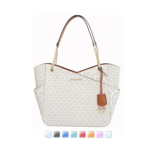 MICHAEL KORS - Luxury Vanilla MK Signature, Shoulder Tote (color options)