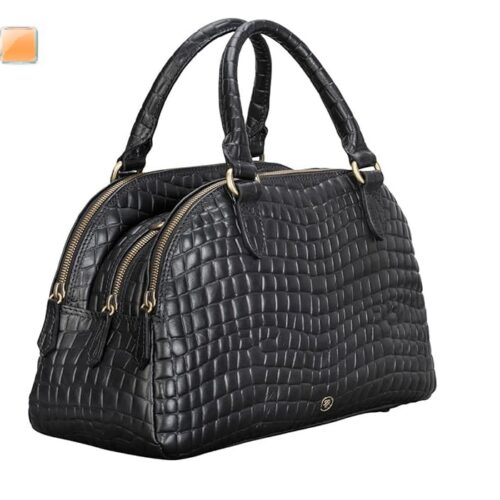 MAXWELL SCOTT - The Liliana S Croco, Leather, Handmade in Italy