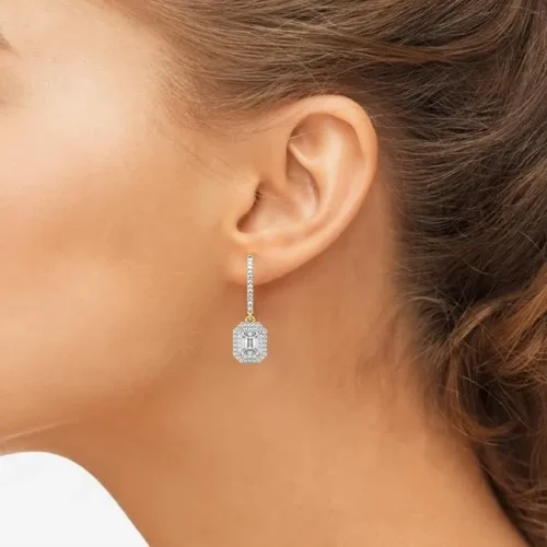 Friendly Diamonds - Diamond Stud Earrings, IGI Certified Lab Grown Diamond (with Design Choices)