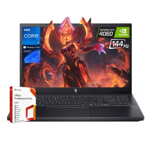 Acer - Newest Nitro V, 15.6inch, Personal-use & Gaming, MS Office Lifetime, i7, NVIDIA GF, 64GB, 2TB, Win11