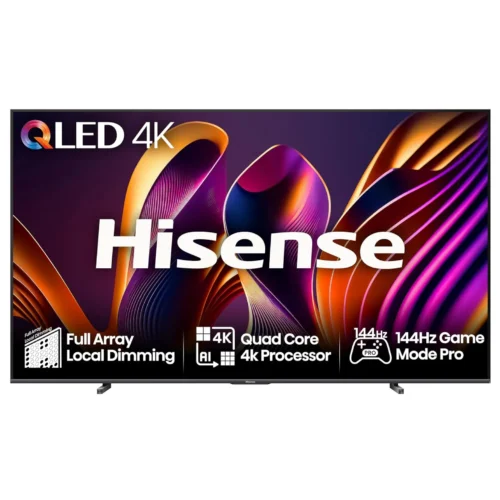 HISENSE - 100"INCHES, 144Hz, QLED Smart TV, Dolby Vision IQ, Gaming, Freeview, 2024