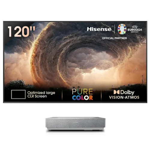 HISENSE - 120"INCHES, 4K Laser TV, Ultra Short Throw Smart, Dolby Vision & Atmos