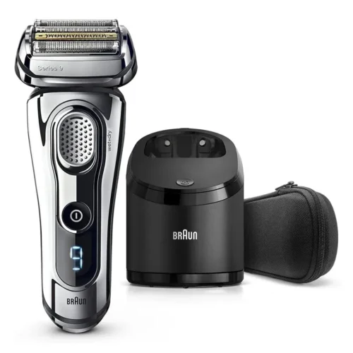 Braun - Series 9 Shaver 9297cc, Unisex, Close Shave, Silver/Black